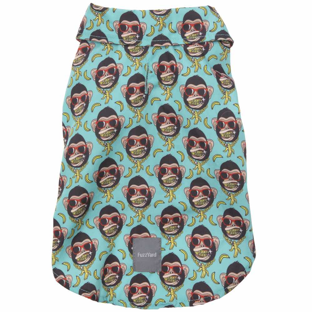 10% OFF: FuzzYard Button Up Shirt For Dogs (Gor-illz)