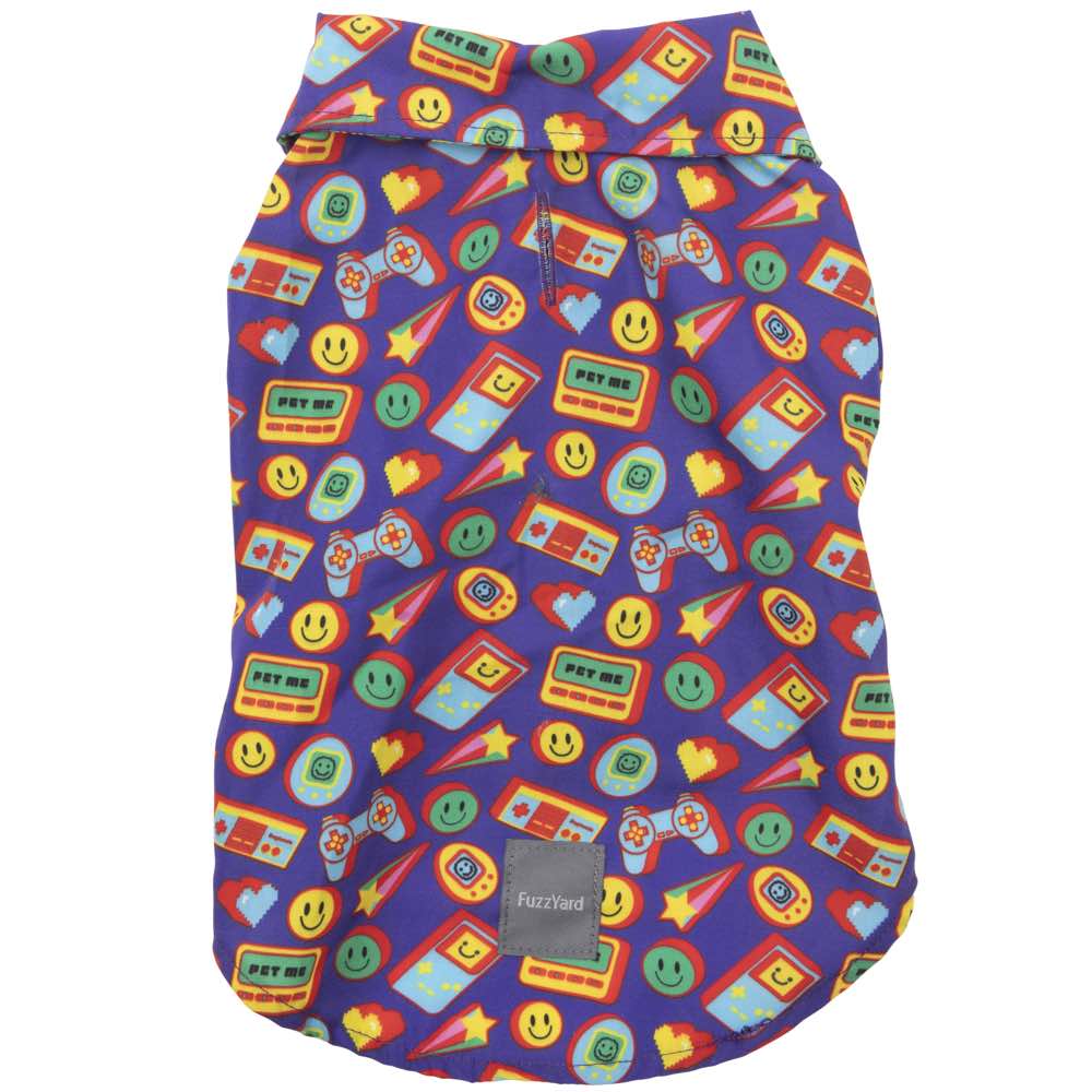10% OFF: FuzzYard Button Up Shirt For Dogs (Highscore)