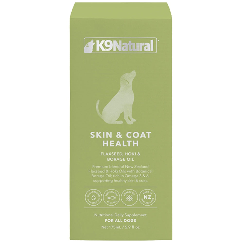 20% OFF: K9 Natural Skin & Coat Health Oil Dog Supplement 175ml