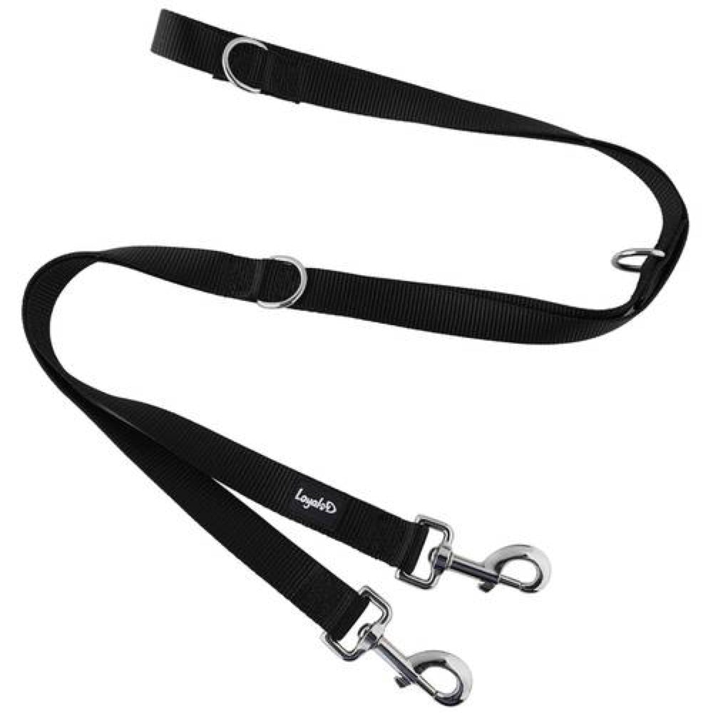 Loyal.D Multi-Purpose.D Dog Leash (Black)