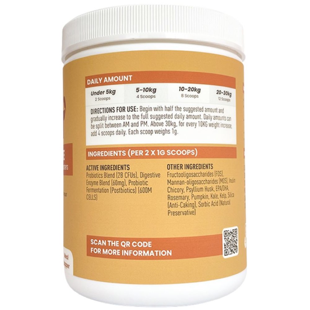 Treat Therapeutics Gut + Appetite Digestive Dog Supplement 300g