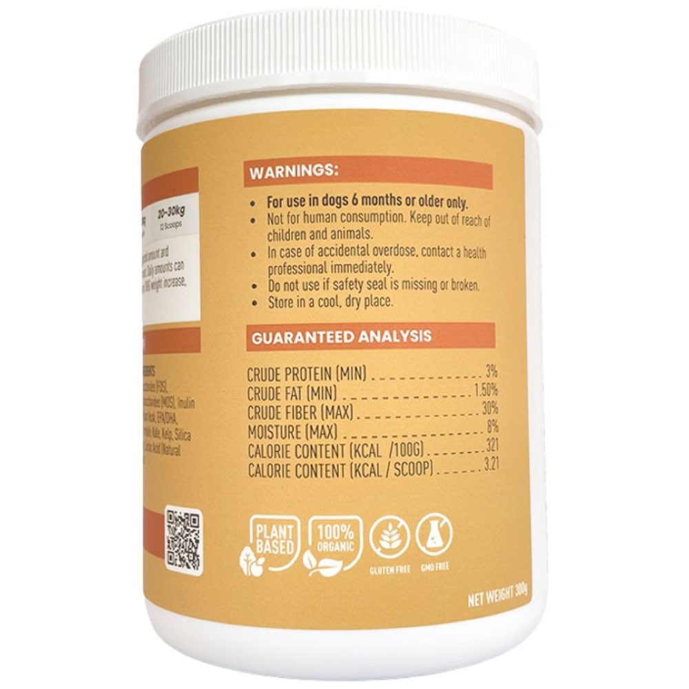 Treat Therapeutics Gut + Appetite Digestive Dog Supplement 300g