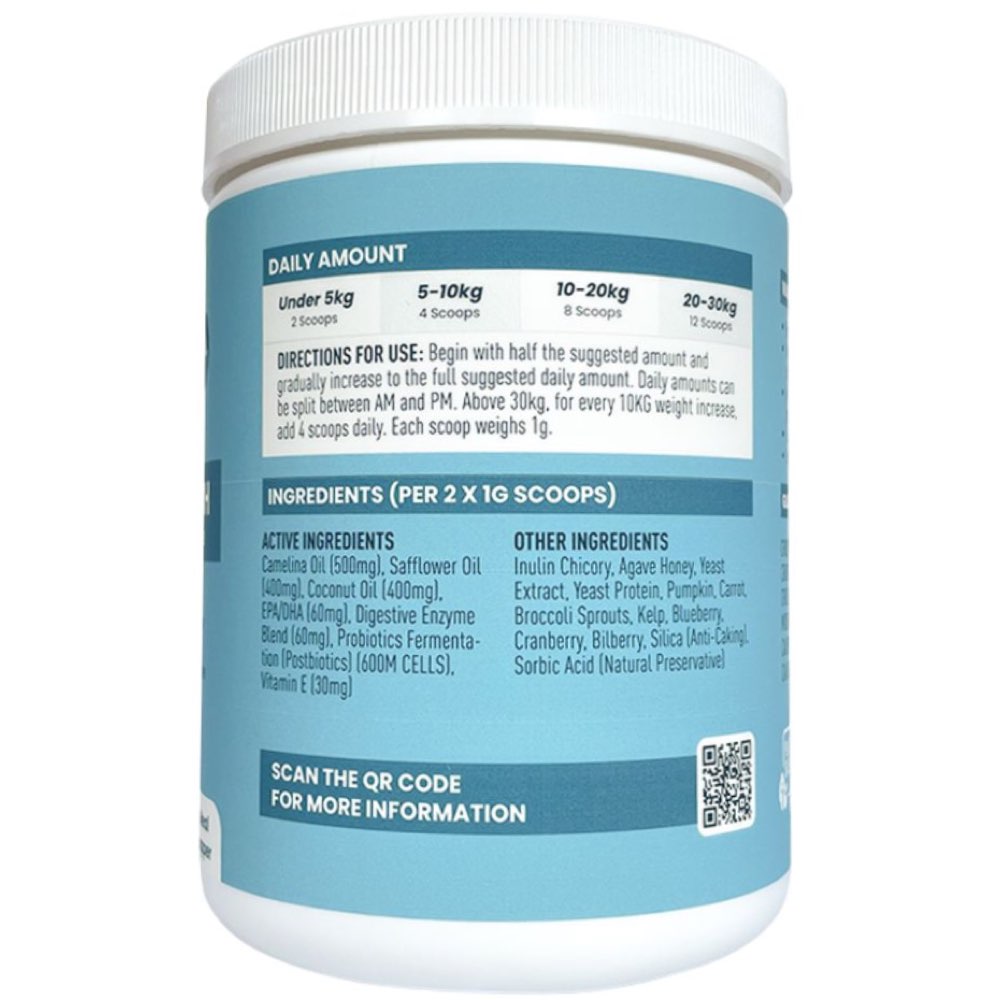 Treat Therapeutics Itch + Scratch Skin Dog Supplement 300g